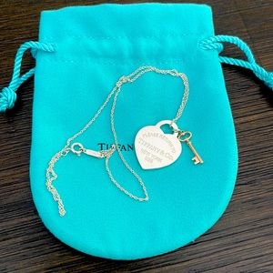 Tiffany & Co Heart Tag Necklace
